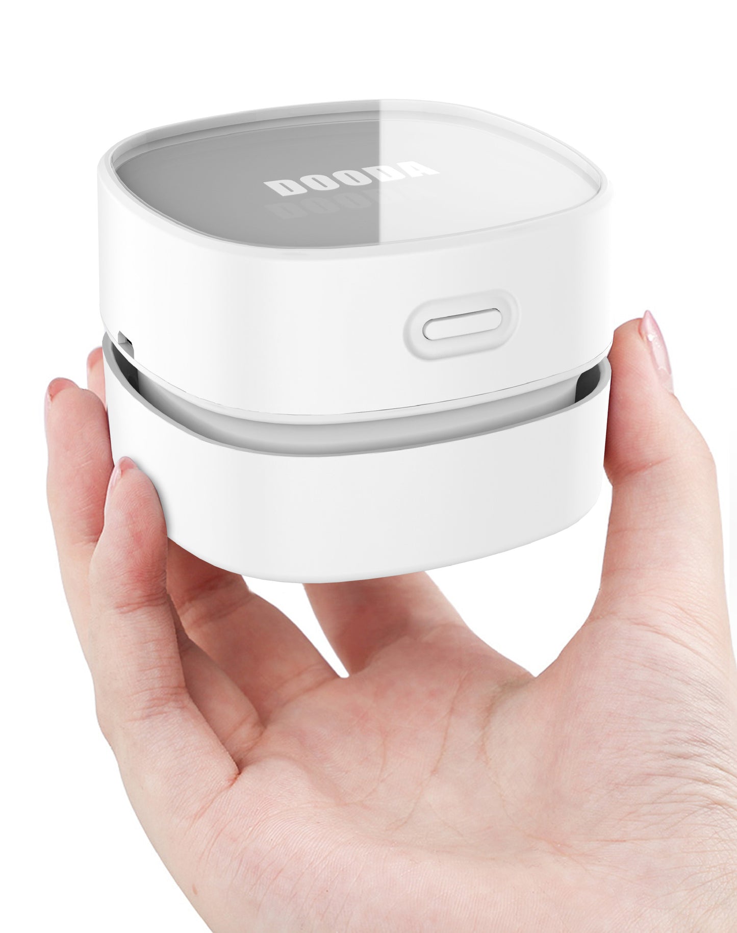 Mini aspirateur de bureau portable – Nettoyage automatique, compact et efficace