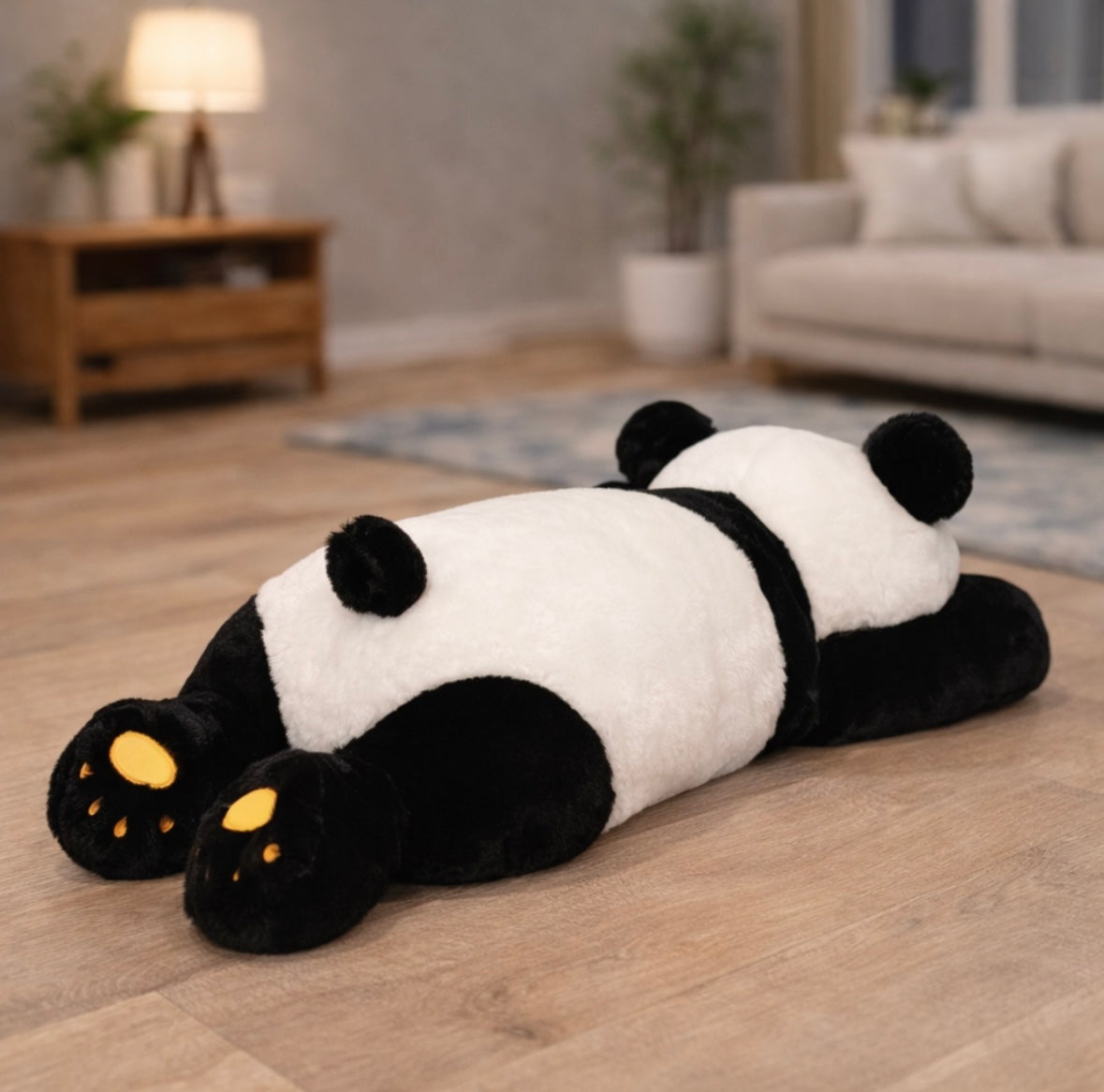 Panda Géant en Peluche – Coussin Ultra Doux et Réconfortant