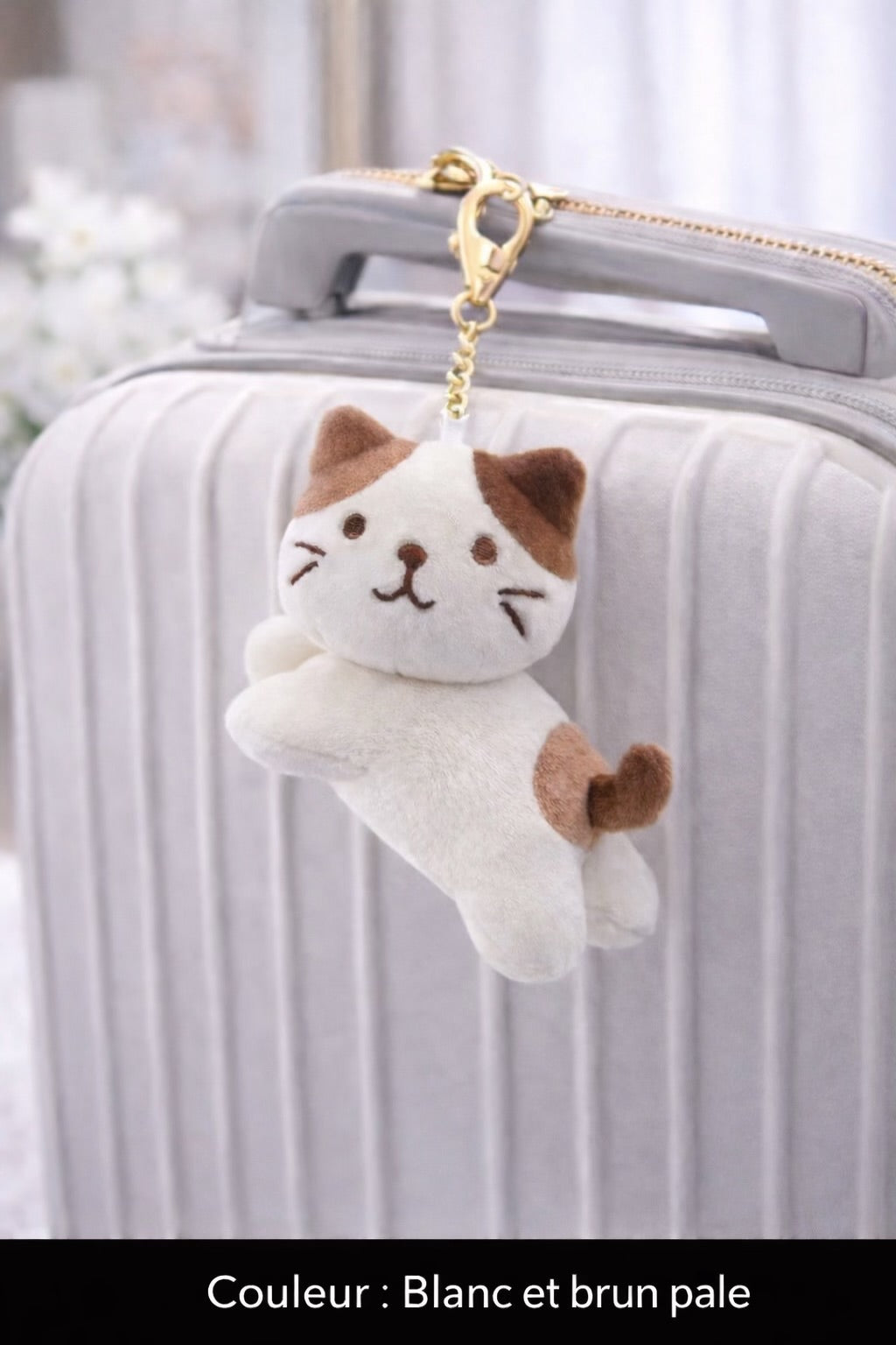 Mini Chat Peluche Porte-Clés – Ultra Mignon (12 cm)