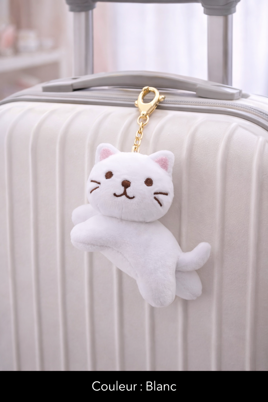 Mini Chat Peluche Porte-Clés – Ultra Mignon (12 cm)