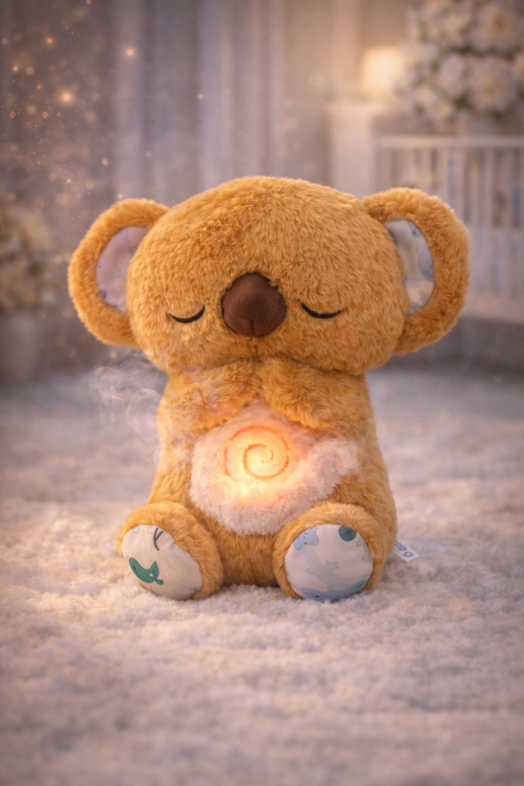 Peluche respirante apaisante – Compagnon de sommeil relaxant