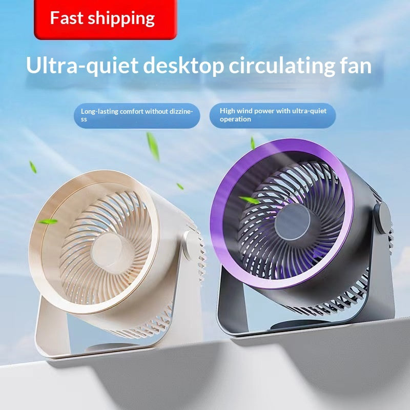 Mini ventilateur portable silencieux USB – rafraîchissement instantané